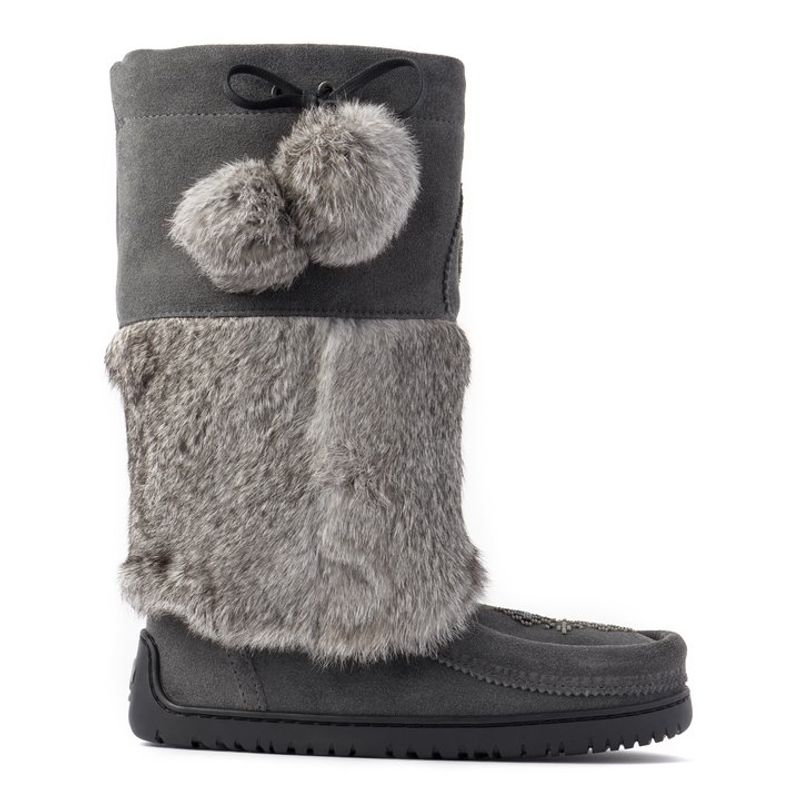Manitobah - WP Snow Owl Mukluk charcoal